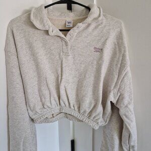 Reebok cropped sweatshirt #cropped